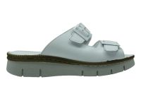 çarıkçım - Bayan Günlük Hakiki Deri Terlik Beyaz 157 YMN 1009