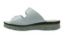 çarıkçım - Bayan Günlük Hakiki Deri Terlik Beyaz 157 YMN 1009 (1)