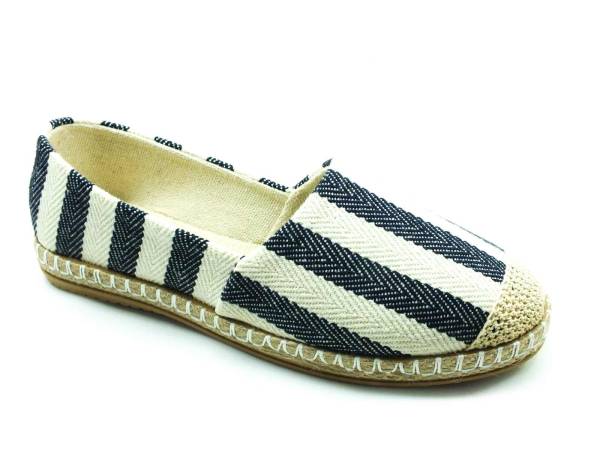 Bayan Keten Babet Ayakkabı - Siyah - 3854