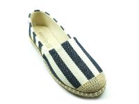 Bayan Keten Babet Ayakkabı - Siyah - 3854 - Thumbnail