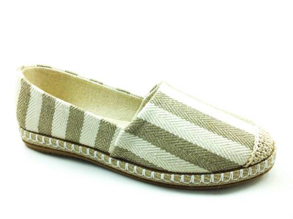 Bayan Keten Babet Ayakkabı - Vizon - 3854