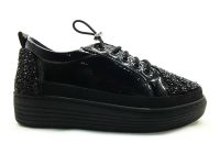 Bayan Sneaker Ayakkabı - Siyah - 311-0 - Thumbnail