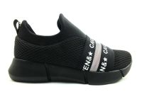 Bayan Streç Ayakkabı - Siyah - 101 - Thumbnail