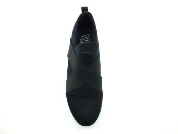 Bayan Streç Spor Ayakkabı - Siyah - 402-1