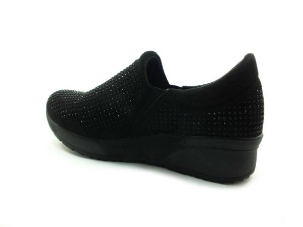 Bayan Streç Ayakkabı - Siyah-Streç - 9400