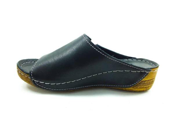 Bayan Terlik Hakiki Deri - Siyah - 285