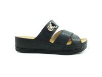 Bayan Terlik - Siyah - 0339 - Thumbnail