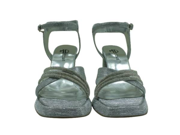 Bayan Topuklu Ayakkabı Gümüş-Simli 156 MG 6002