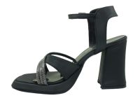 çarıkçım - Bayan Topuklu Ayakkabı Siyah-Saten 156 MG 6002 (1)