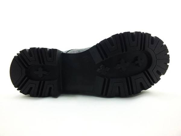 Bağcıklı-Fermuarlı Bayan Bot - Platin - 8713