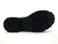 Bağcıklı-Fermuarlı Bayan Bot - Siyah - 8713 - Thumbnail