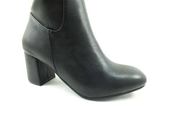 Beety Fermuarlı Bayan Çizme - Siyah - 9202