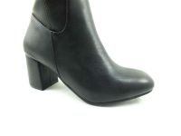 Beety Fermuarlı Bayan Çizme - Siyah - 9202 - Thumbnail