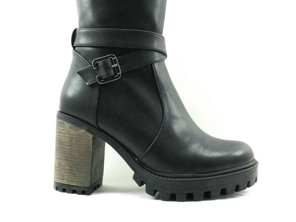 Beety Fermuarlı Kadın Çizmesi - Siyah - 2041