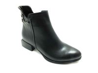 Beety Fermuarlı Topuklu Bot Siyah 86 840 - Thumbnail