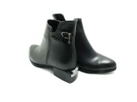 Beety Fermuarlı Topuklu Bot Siyah 86 840 - Thumbnail