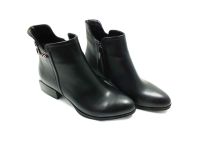 Beety Fermuarlı Topuklu Bot Siyah 86 840 - Thumbnail