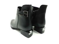 Beety Fermuarlı Topuklu Bot Siyah 86 840 - Thumbnail