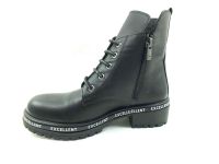 Beety Fermuarlı-Bağcıklı Hakiki Deri Kadın botu - Siyah - 2013 - Thumbnail