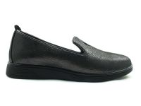 Beety Gerçek Deri Bayan Ayakkabısı Platin 90 8001 - Thumbnail