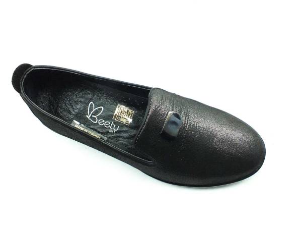 Beety Gerçek Deri Bayan Ayakkabısı Platin 90 8001