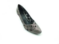 Beety Topuklu Kadın Ayakkabı Platin 90 9115 - Thumbnail