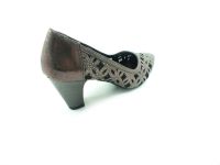 Beety Topuklu Kadın Ayakkabı Platin 90 9115 - Thumbnail