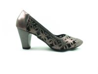 Beety Topuklu Kadın Ayakkabı Platin 90 9115 - Thumbnail