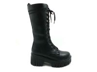 Caprito Fermuarlı Uzun bot Siyah 13 K-810 - Thumbnail