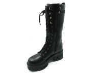 Caprito Fermuarlı Uzun bot Siyah 13 K-810 - Thumbnail