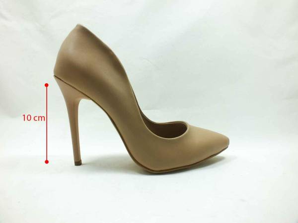 Caprito İnce Topuklu Kadın Stiletto Nut 13 1800