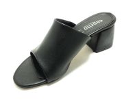 Caprito Kalın Topuklu Kadın Terliği Siyah 13 19124 - Thumbnail