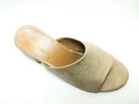 Caprito Kalın Topuklu Kadın Terliği Ten-Süet 13 19124 - Thumbnail