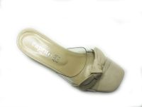 Caprito Kalın Topuklu Şeffaf Terlik Ten-Cilt 13 314 - Thumbnail