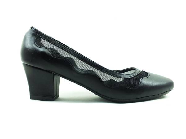 Caprito Kısa Topuklu Kadın Ayakkabısı Siyah 13 188637