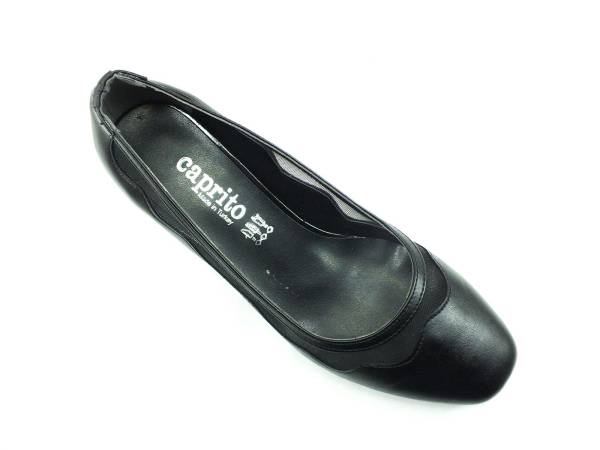 Caprito Kısa Topuklu Kadın Ayakkabısı Siyah 13 188637