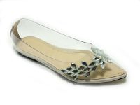 Caprito Şefaf Kadın Babet Ayakkabı Ten-Şeffaf 13 1087 - Thumbnail