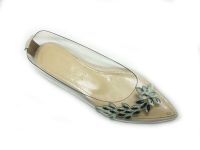 Caprito Şefaf Kadın Babet Ayakkabı Ten-Şeffaf 13 1087 - Thumbnail