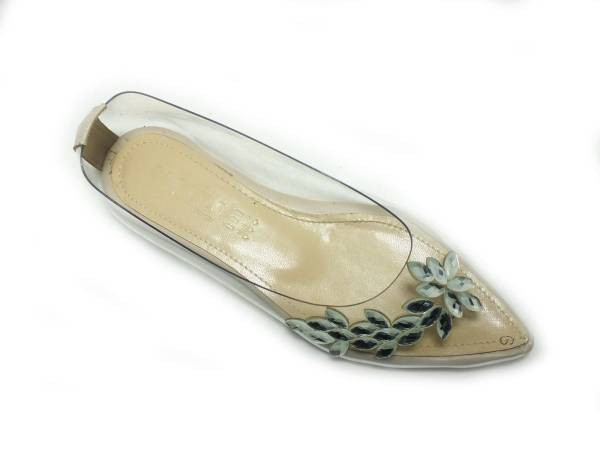 Caprito Şefaf Kadın Babet Ayakkabı Ten-Şeffaf 13 1087