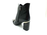 Caprito Topuklu Bot Siyah-Kırışık 13 K-239-9 - Thumbnail