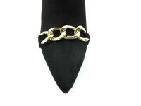 Caprito Topuklu Bot Siyah-Süet 13 K-239-9 - Thumbnail