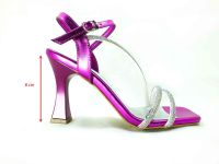 Çarıkçım 8 cm Topuklu Ayakkabı Fuşya 13 Y-082 - Thumbnail