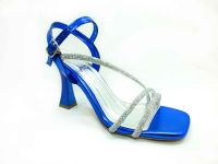 çarıkçım - Çarıkçım 8 cm Topuklu Ayakkabı Saks 13 Y-082 (1)