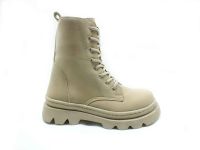 Çarıkçım Bağcıklı - Fermuarlı Bot Bej 118 4000 - Thumbnail