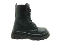 Çarıkçım Bağcıklı - Fermuarlı Bot Siyah 118 4000 - Thumbnail