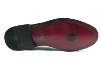 Çarıkçım Bağcıksız Hakiki Deri Erkek Ayakkabısı Siyah-Rugan 114 045 - Thumbnail