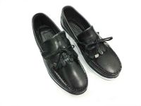 Çarıkçım Casual Yazlık Ayakkabı Siyah-Beyaz 130 S-100 - Thumbnail