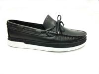 Çarıkçım Casual Yazlık Ayakkabı Siyah-Beyaz 130 S-110 - Thumbnail