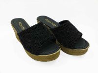 Çarıkçım Dolgu Topuk Kadın Terliği Siyah 118 16 - Thumbnail