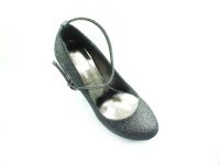 Çarıkçım Dolgu Topuklu Platform Bayan Ayakkabı - Platin-Simli - 190 - Thumbnail